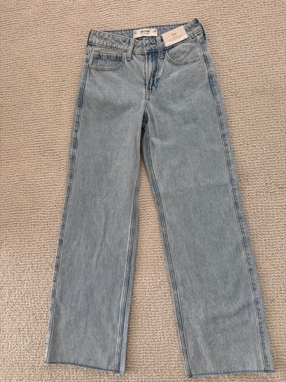 Hollister Light Blue Flare Jeans, 000R
NWT
